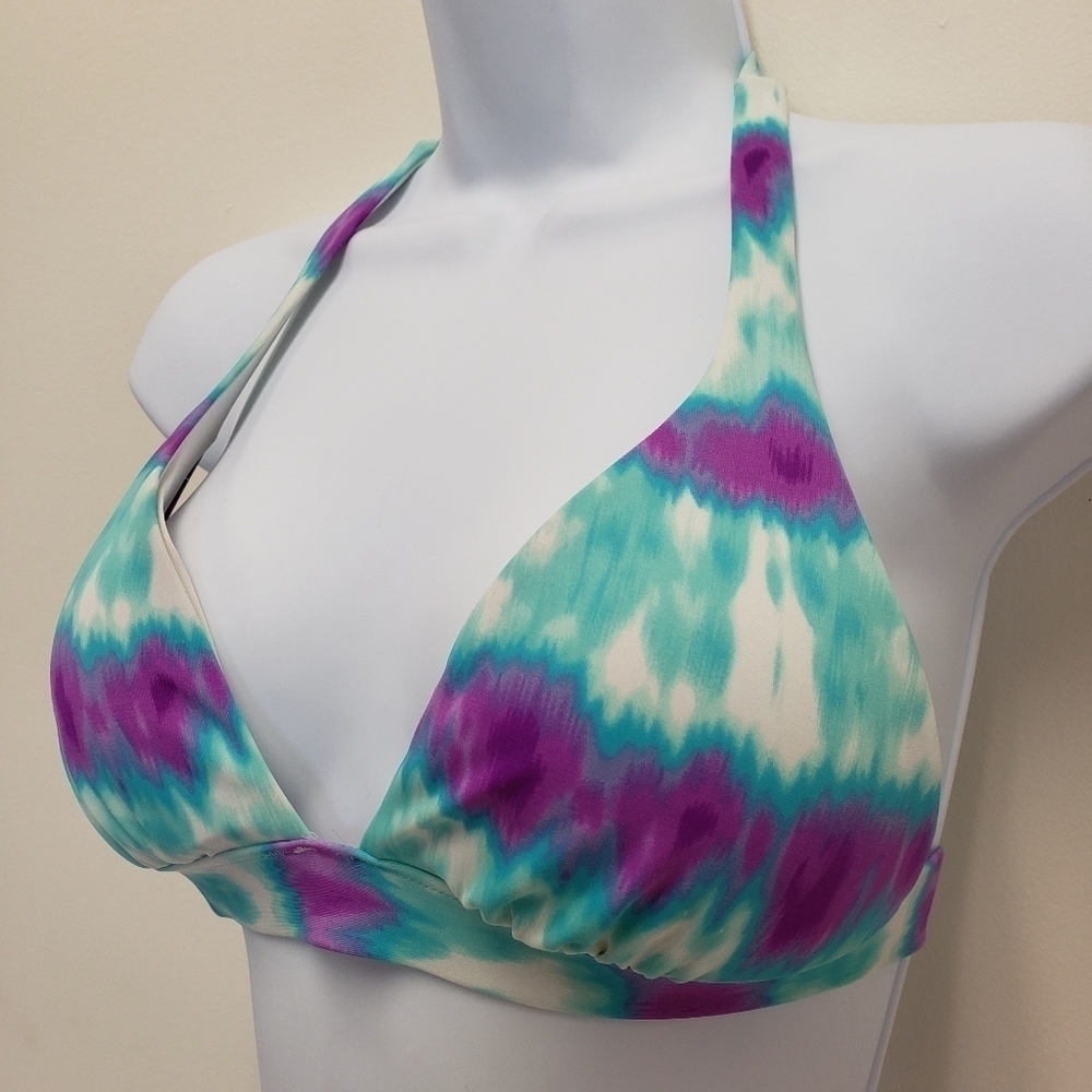 Victoria's Secret Swim Bikini Top Tie Dye Size Small